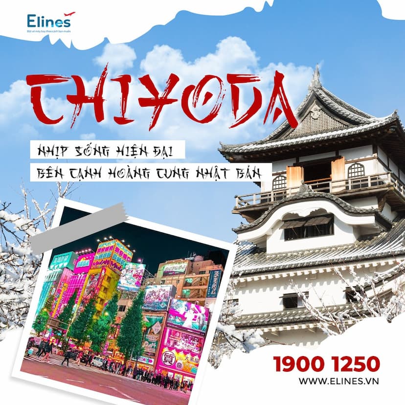 Chiyoda - nhịp sống hiện đại bên cạnh Hoàng cung Nhật Bản