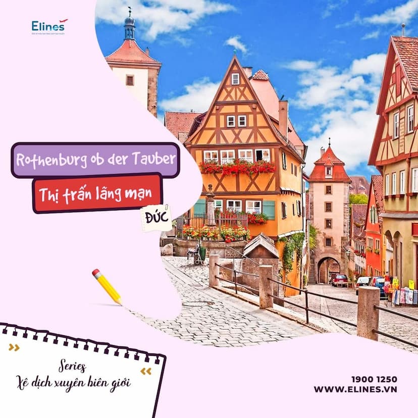 ROTHENBURG OB DER TAUBER - THỊ TRẤN LÃNG MẠN