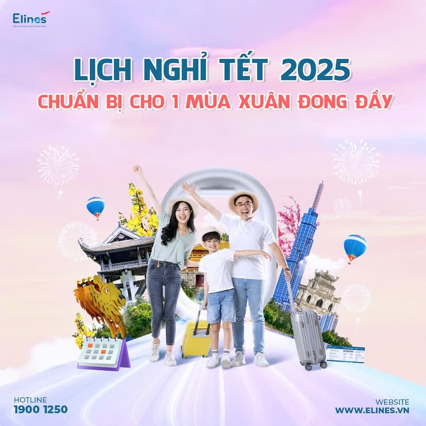 Lịch Nghỉ Tết 2025: Chuẩn bị cho một mùa xuân đong đầy